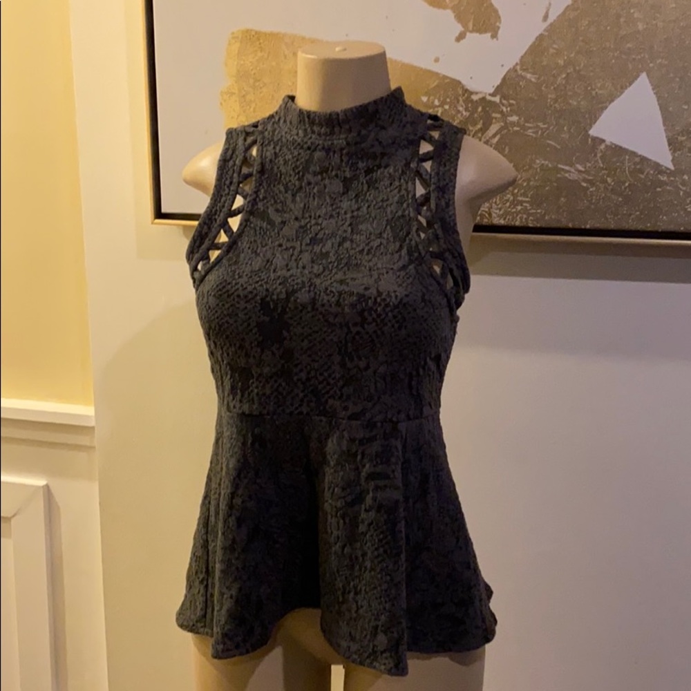 Free People cut out top